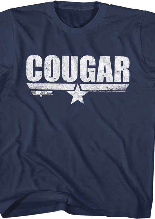 Youth Cougar Top Gun Shirt - main product image