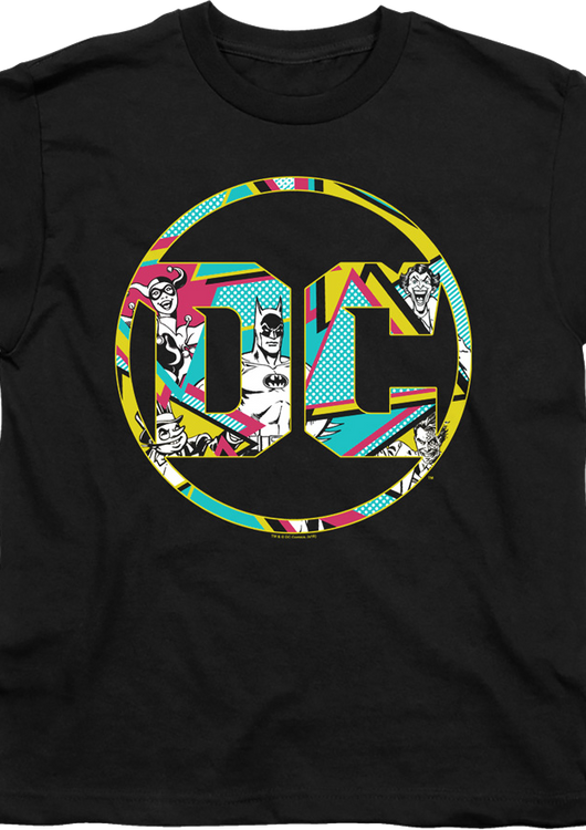 Youth DC Comics Collage Batman Shirt - main product image