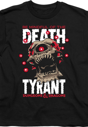 Youth Death Tyrant Dungeons & Dragons Shirt