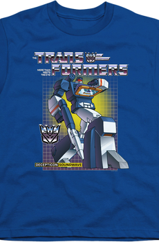 Youth Decepticon Soundwave Transformers Shirt