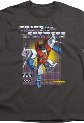 Youth Decepticon Starscream Transformers Shirt