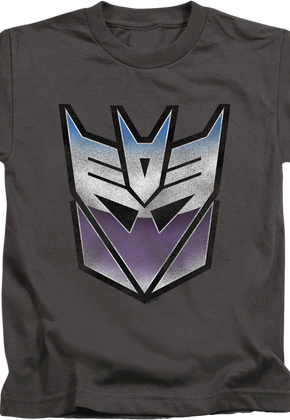 Youth Decepticon Vintage Logo Transformers Shirt
