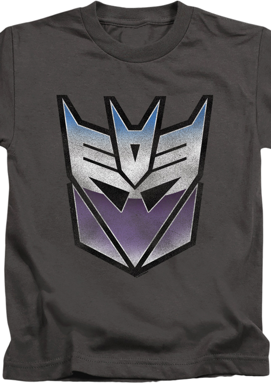 Youth Decepticon Vintage Logo Transformers Shirt - main product image