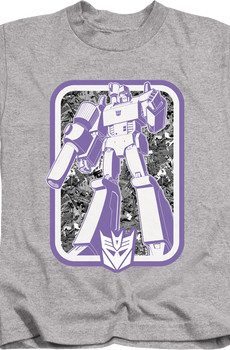 Youth Decepticons Leader Megatron Transformers Shirt