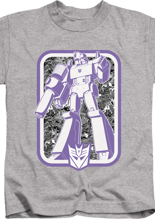Youth Decepticons Leader Megatron Transformers Shirt - main product image
