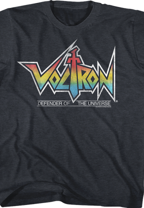Youth Defender of the Universe Logo Voltron Shirt