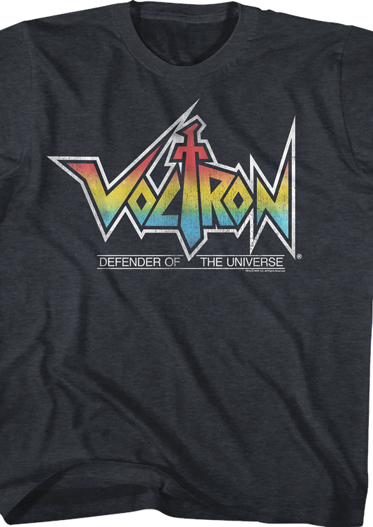 Youth Defender of the Universe Logo Voltron Shirt - main product image