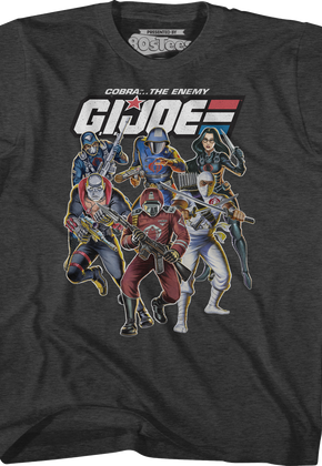 Youth Distressed Cobra Members GI Joe Shirt