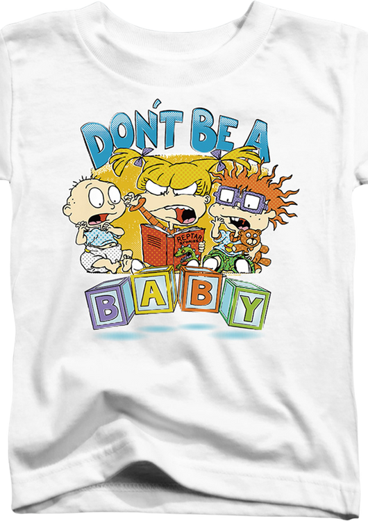Youth Don't Be A Baby Blocks Rugrats Shirt - main product image
