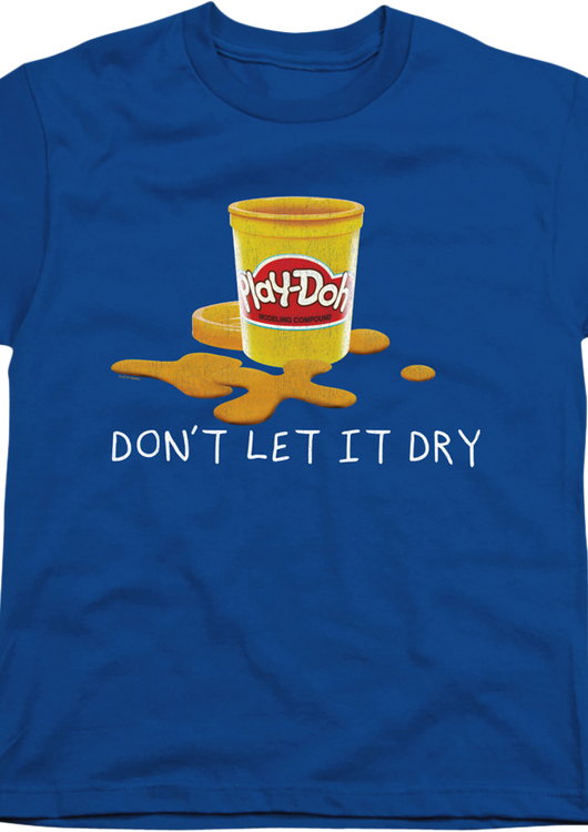Youth Don't Let It Dry Play-Doh Shirt - main product image