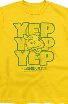 Youth Ducky Yep Yep Yep Land Before Time Shirt