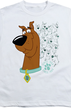 Youth Evolution Of Scooby-Doo Shirt