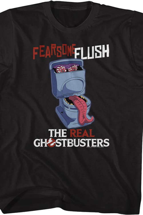 Youth Fearsome Flush Real Ghostbusters Shirtmain product image