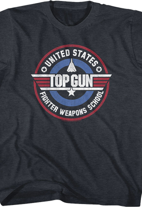 Youth Fighter Weapons School Top Gun Shirt