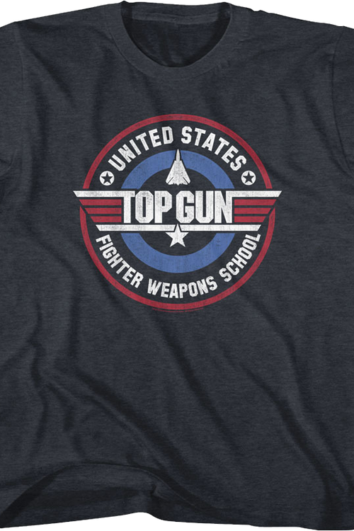 Youth Fighter Weapons School Top Gun Shirt - main product image