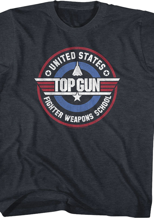 Youth Fighter Weapons School Top Gun Shirt - main product image