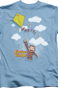 Youth Fly a Kite Curious George Shirt