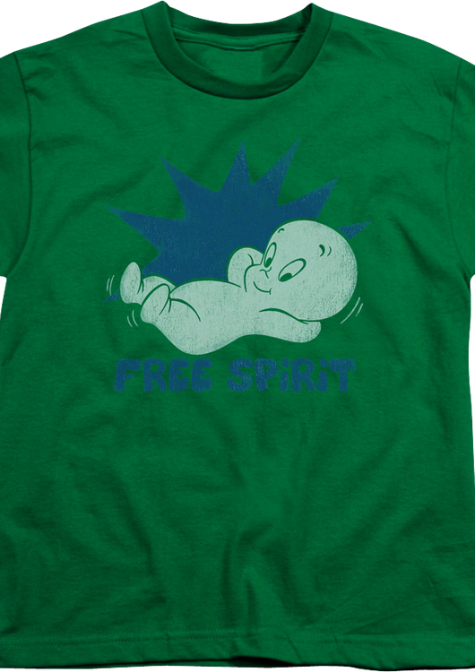 Youth Free Spirit Caper The Friendly Ghost Shirt - main product image