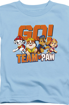 Youth Go Team PAW Patrol Shirt
