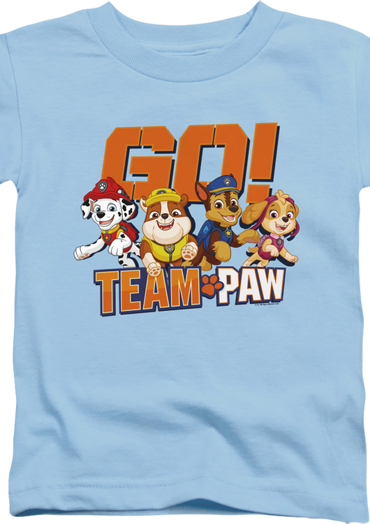 Youth Go Team PAW Patrol Shirt - main product image