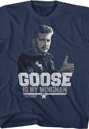 Youth Goose Is My Wingman Top Gun Shirt