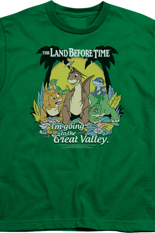 Youth Great Valley Land Before Time Shirtmain product image