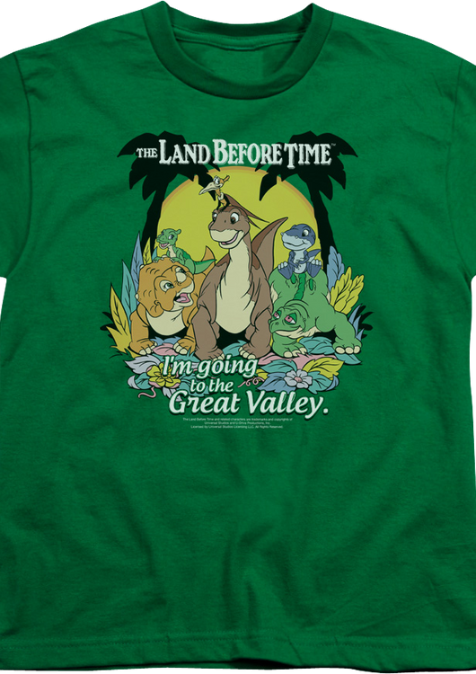 Youth Great Valley Land Before Time Shirt - main product image