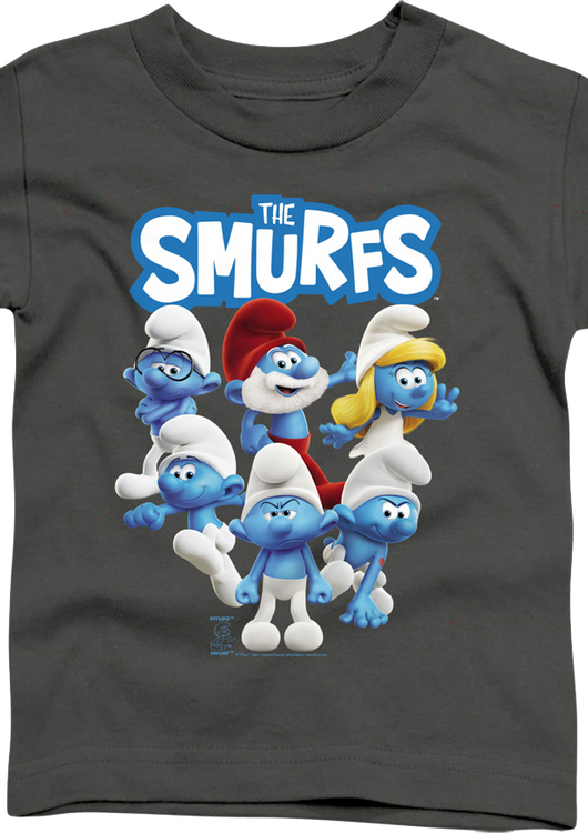 Youth Group Photo Smurfs Shirt - main product image