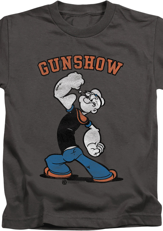 Youth Gunshow Popeye Shirt - main product image