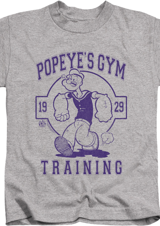 Youth Gym Training Popeye Shirt - main product image