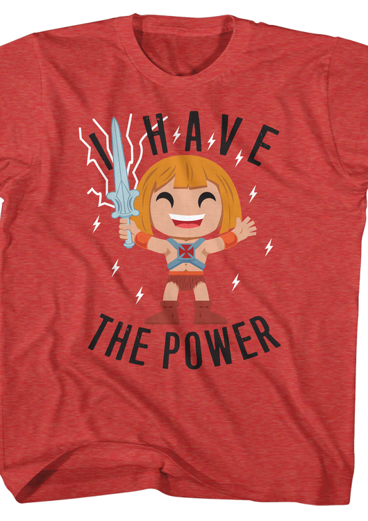 Youth He-Man I Have The Power Masters of the Universe Shirt - main product image