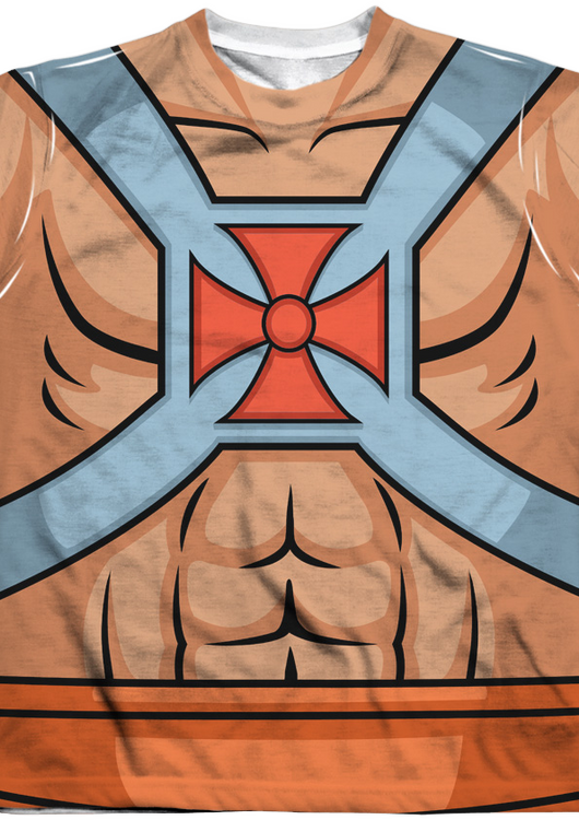 Youth He-Man Sublimated Costume Shirt - main product image