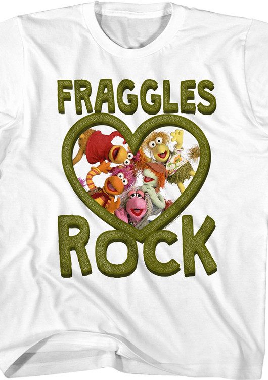 Youth Heart Fraggle Rock Shirt - main product image