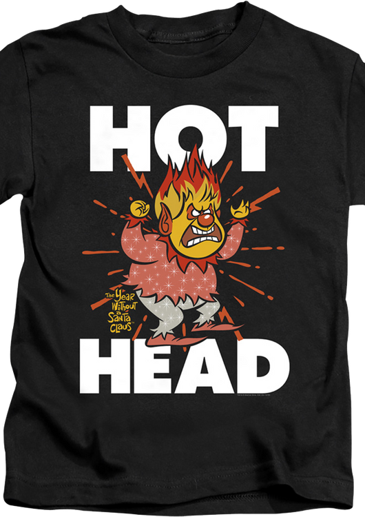 Youth Heat Miser Hot Head The Year Without A Santa Claus Shirt - main product image