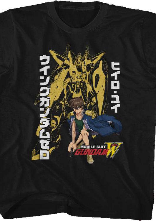 Youth Heero Yuy Gundam Shirt - main product image