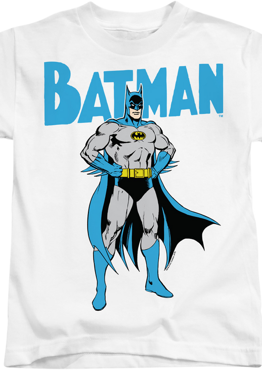 Youth Heroic Pose Batman Shirt - main product image