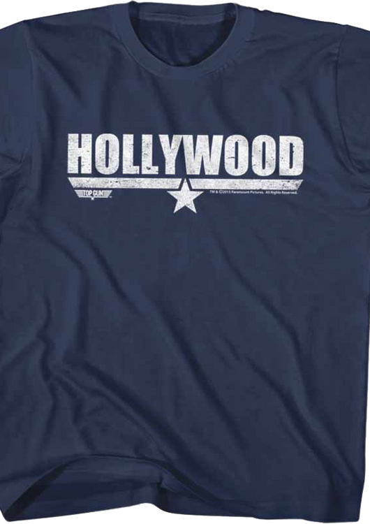 Youth Hollywood Top Gun Shirt - main product image