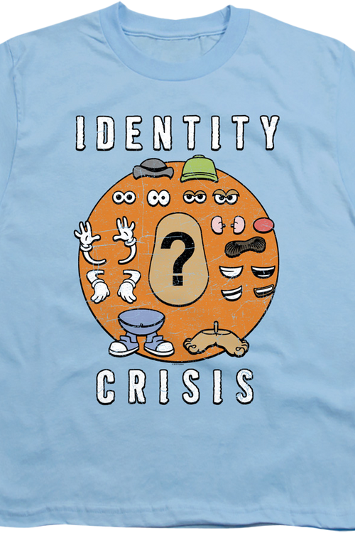 Youth Identity Crisis Mr. Potato Head Shirt - main product image