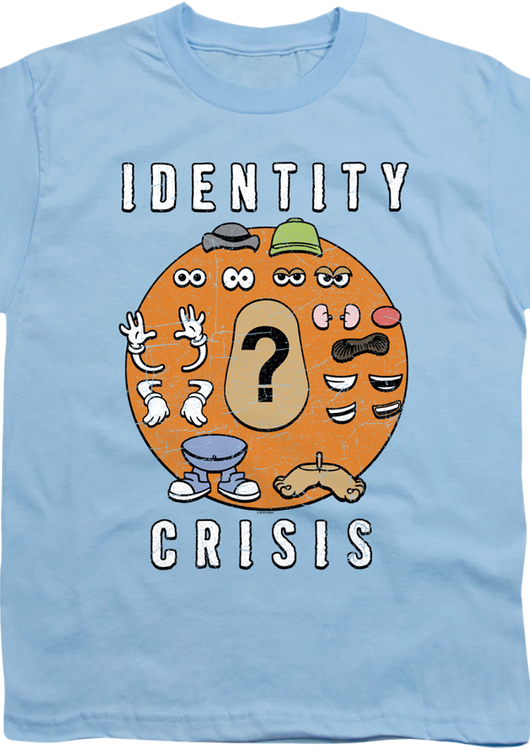 Youth Identity Crisis Mr. Potato Head Shirt - main product image
