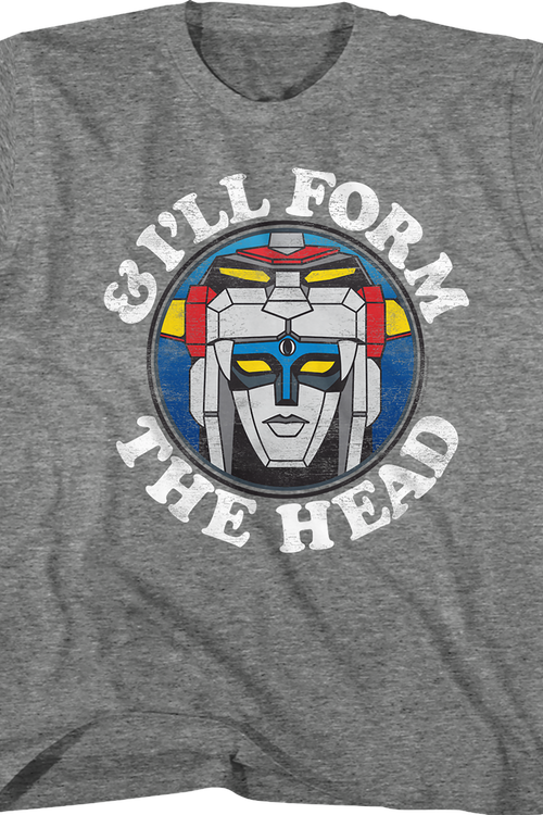Youth I'll Form The Head Voltron Shirt - main product image