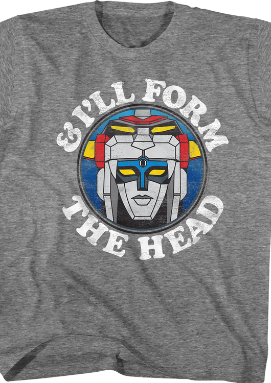 Youth I'll Form The Head Voltron Shirt - main product image