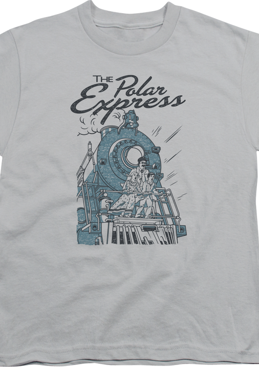 Youth Illustrated Polar Express Shirt - main product image
