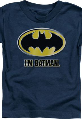 Youth I'm Batman DC Comics Shirt