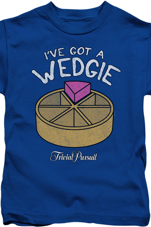 Youth I've Got A Wedgie Trivial Pursuit Shirtmain product image