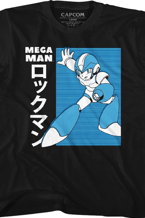 Youth Japanese Mega Man Shirtmain product image