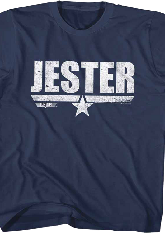 Youth Jester Top Gun Shirt - main product image