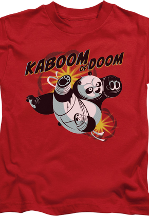 Youth Kaboom Of Doom Kung Fu Panda Shirt