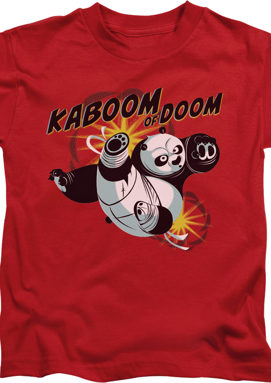 Youth Kaboom Of Doom Kung Fu Panda Shirt - main product image