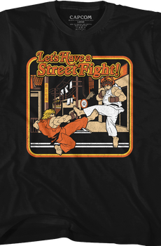 Youth Ken Masters and Ryu Street Fighter Shirt