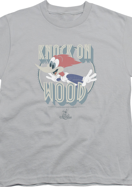 Youth Knock Woody Woodpecker Shirt - main product image